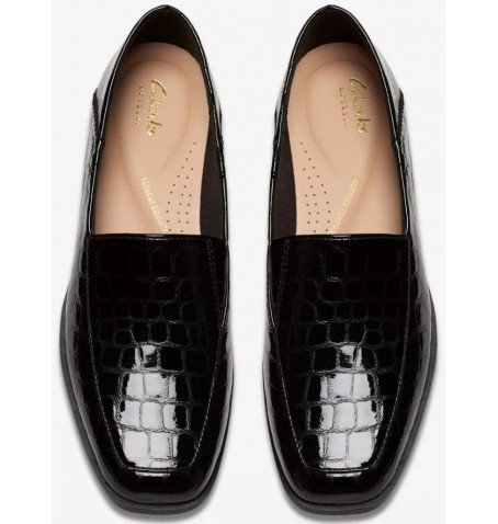 Clarks SARAFYNA FREVA 26176332 - Black varnish - SARAFYNAFREV$01