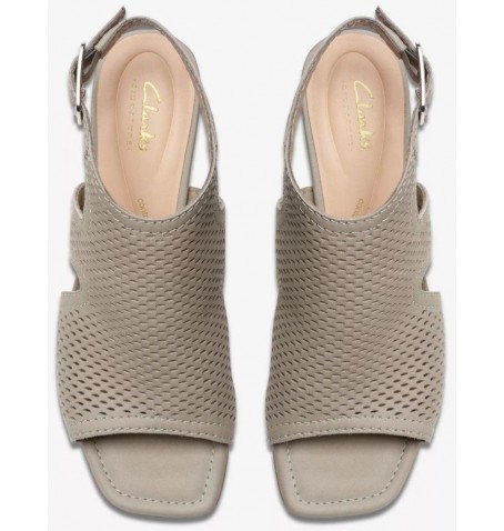 Clarks SIARA65 FLOW 26176345 - Silver Grey - SIARA65FLOW$18
