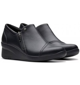 Clarks SUTTYN ZIP 26180145 - Black - SUTTYNZIP$02C