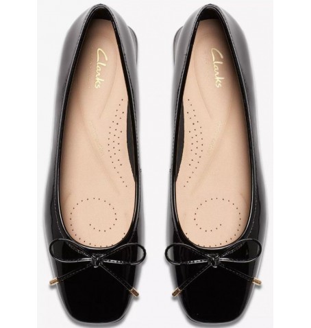 Clarks UBREE15 STEP 26176811 - Black varnish - UBREE15STEP$01C