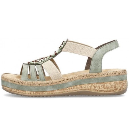 Rieker V0920-52 - Green khaki - V0920$52.11R