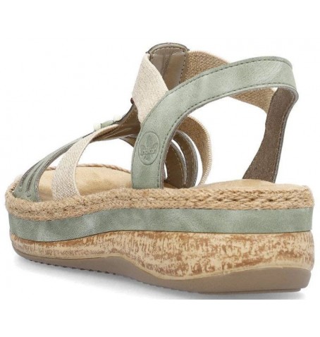 Rieker V0920-52 - Green khaki - V0920$52.11R