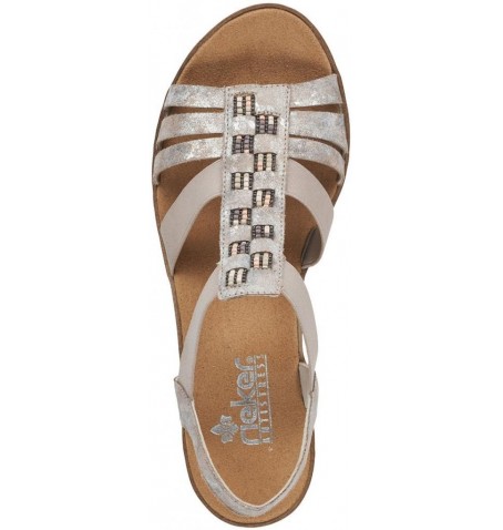 Rieker V3822-90 - Silver Grey - V3822$90.18R