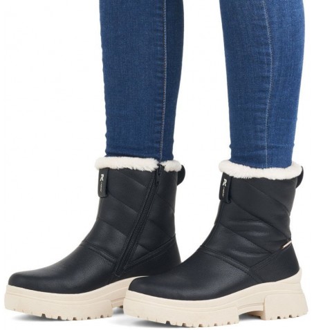 Rieker W0373-00 - Black - W0373$00.02R