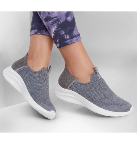 Skechers SMOOTH STEP SLIP IN 149709 - Silver Grey - 149709$GRY.18SK