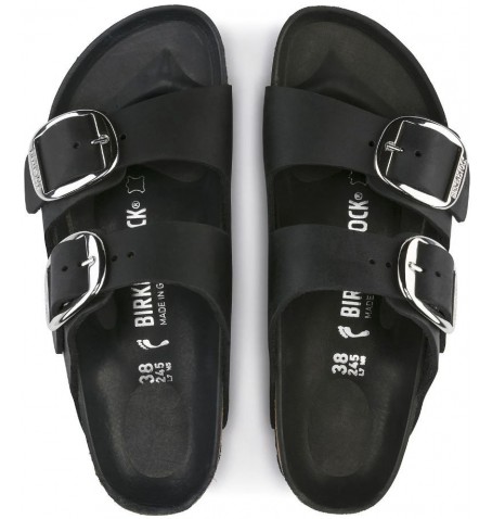 Birkenstock ARIZONA BIG BUCKEL 1011075 - Black - ARIZONABIG$F.02