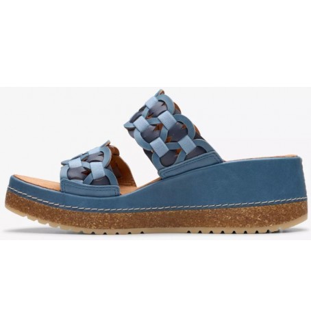 Clarks KASSANDA MULE 26181437 - Blue - KASSANDAMULE$04