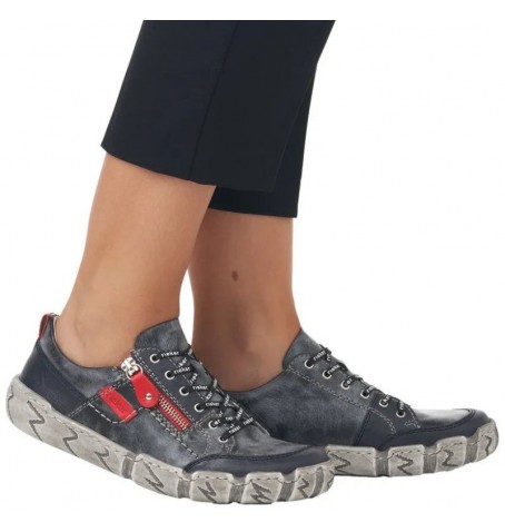 Rieker L0302-14 - Blue - L0302$14.04R