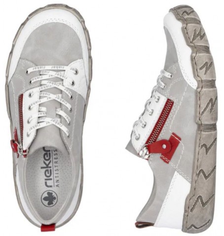 Rieker L0302-40 - Silver Grey - L0302$40.18R