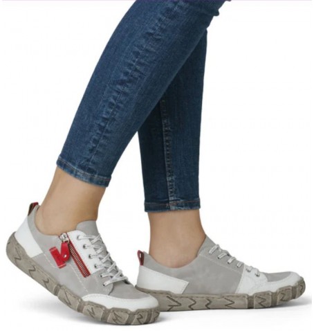 Rieker L0302-40 - Silver Grey - L0302$40.18R