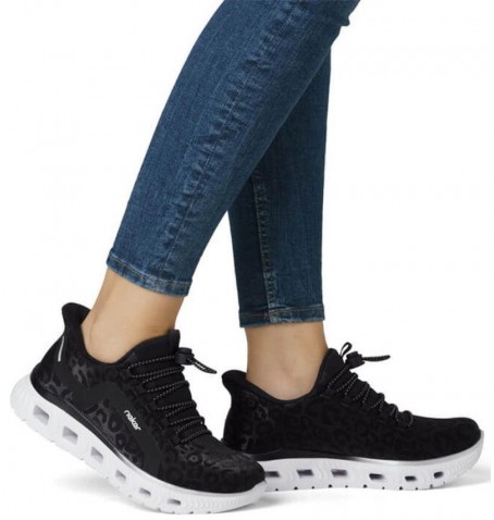Rieker M6066-01 - Black - M6066$01.02R