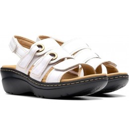 Clarks MERLIAH2 BALI 26181719 - White - MERLIAH2BALI$14