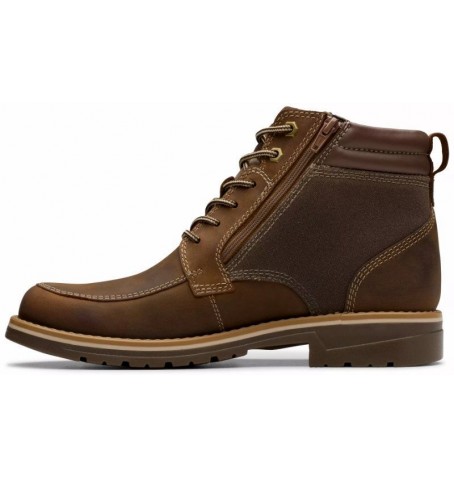 Clarks MORWELL ZIP 26179448 - Brown - MORWELLZIP$03C