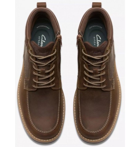 Clarks MORWELL ZIP 26179448 - Brown - MORWELLZIP$03C
