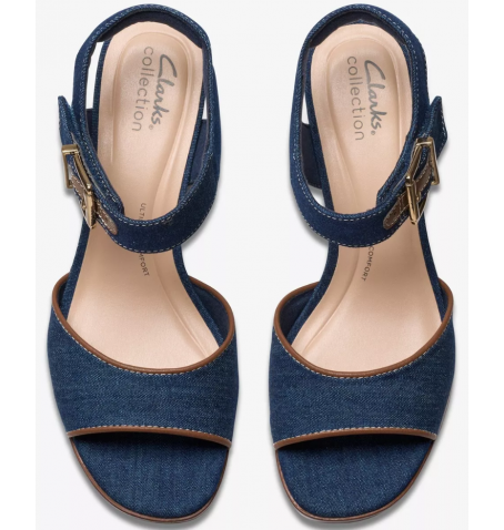 Clarks AMBYRLYN FAYE 26181952 - Bleu - AMBYRLYNFAYE$04