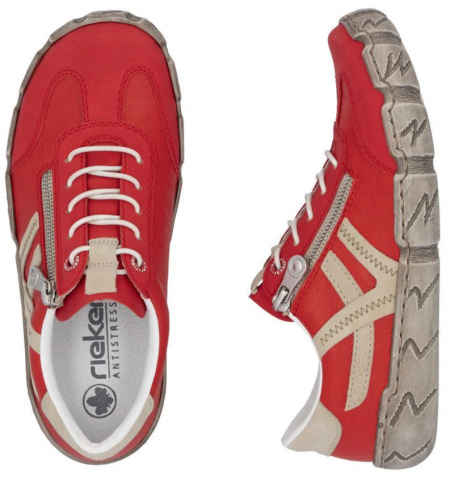 Rieker L0363-33 - Red - L0363$33.09R