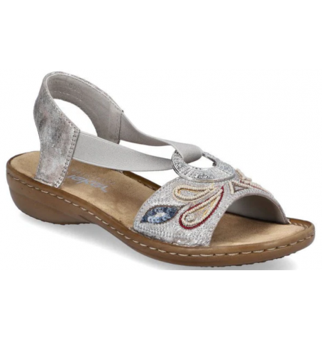 Rieker 608B4-90 - Silver Grey - 608B4$90.18R