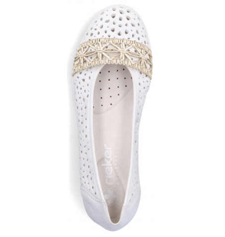 Rieker L3062-80 - Blanc - L3062$80.14R Rieker L3062-80 - Blanc - L3062$80.14R