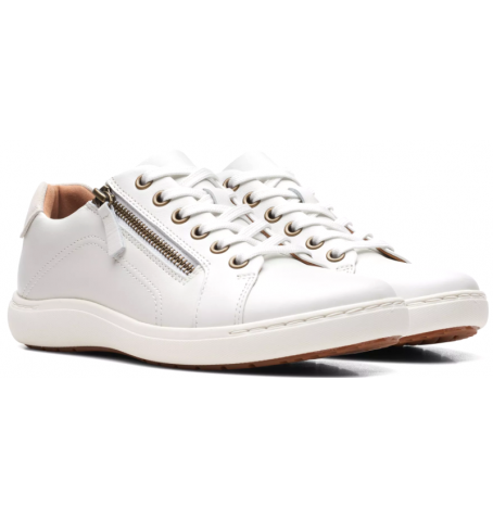 Clarks NALLE LACE 26165001 - White - NALLELACE$14C