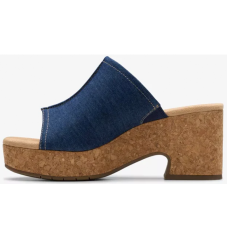 Clarks NERISA VINE 26181935 - Blue - NERISAVINE$04C
