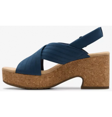 Clarks NERISA WEST 26181793 - Bleu - NERISAWEST$04C