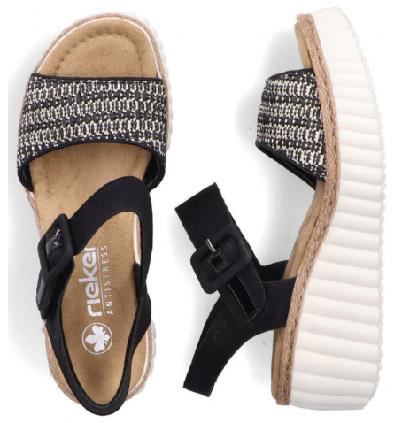 Rieker 69176-00 - Black - 69176$00.02R