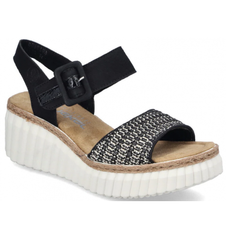 Rieker 69176-00 - Black - 69176$00.02R