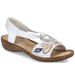 Rieker 608B4-80 - White - 608B4$80.14R