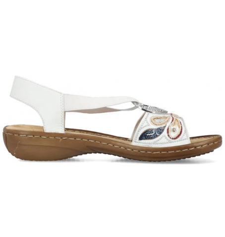 Rieker 608B4-80 - White - 608B4$80.14R