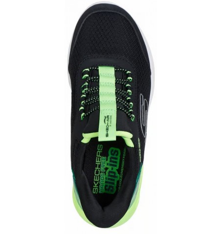 Skechers BRISK-STRIPE 403890L - Noir - 403890L$BKLM.02