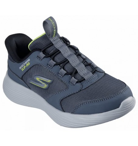 Skechers TURBO-BRISK 403899L - Argent gris - 403899L$CCBK.18