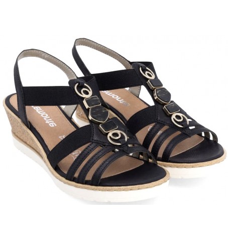 Rieker - Remonte R6264-02 - Noir - R6264$02.02R