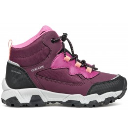 Geox MAGNETAR G.B J464LB - Burgundy - J464LB$7005J06G