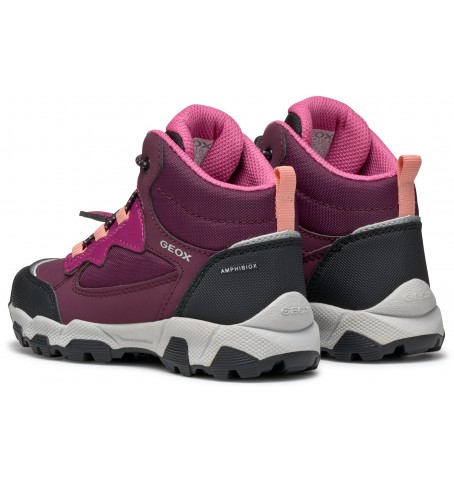 Geox MAGNETAR G.B J464LB - Burgundy - J464LB$7005J06G