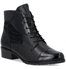 Rieker - Remonte D6882-00 - Black varnish - D6882$00.01R