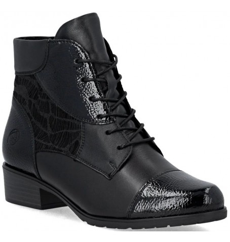 Rieker - Remonte D6882-00 - Black varnish - D6882$00.01R