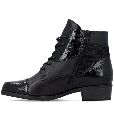 Rieker - Remonte D6882-00 - Vernis noir - D6882$00.01R