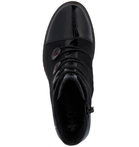 Rieker Y2576-00 - Vernis noir - Y2576$00.01R