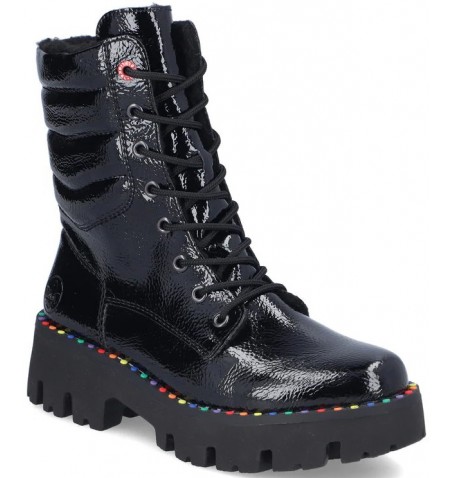 Rieker Y3330-00 - Black varnish - Y3330$00.01R