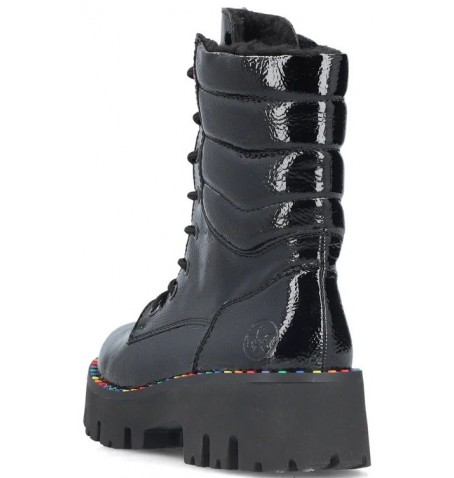Rieker Y3330-00 - Black varnish - Y3330$00.01R