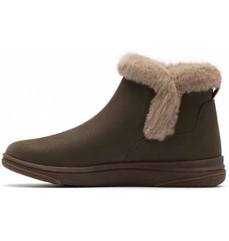 Clarks BREEZE FUR 26184182 - Vert/Kaki - BREEZEFUR$11C