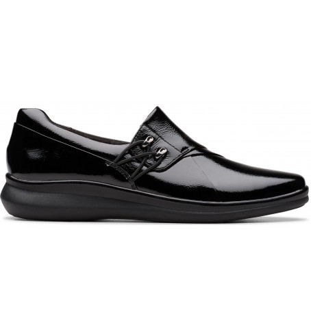 Clarks LYNELL SLIP 26182972 - Black varnish - LYNELLSLIP$01C
