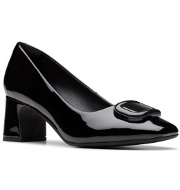 Clarks FERNIE TRIM 26183037 - Vernis noir - FERNIETRIM$01C