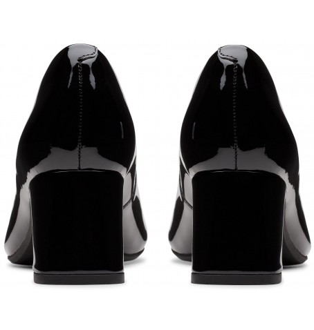 Clarks FERNIE TRIM 26183037 - Vernis noir - FERNIETRIM$01C