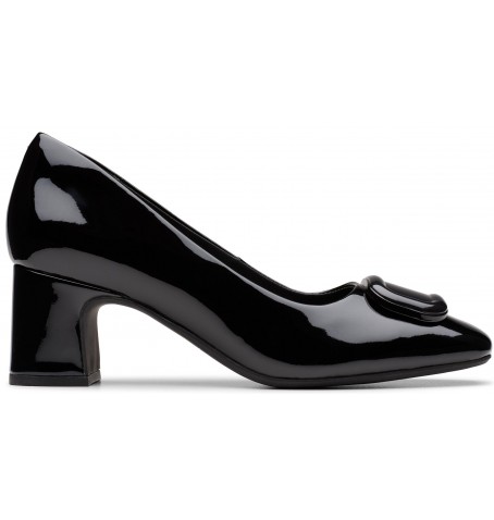 Clarks FERNIE TRIM 26183037 - Black varnish - FERNIETRIM$01C