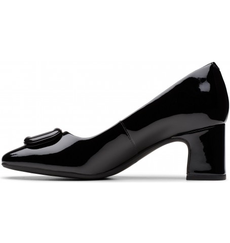 Clarks FERNIE TRIM 26183037 - Black varnish - FERNIETRIM$01C