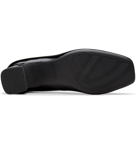 Clarks FERNIE TRIM 26183037 - Black varnish - FERNIETRIM$01C