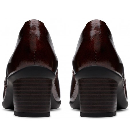 Clarks SHAYA TESS 26184599 - Burgundy - SHAYATESS$06C