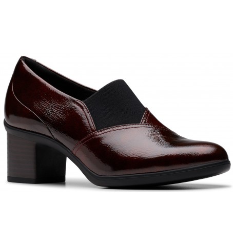 Clarks SHAYA TESS 26184599 - Burgundy - SHAYATESS$06C