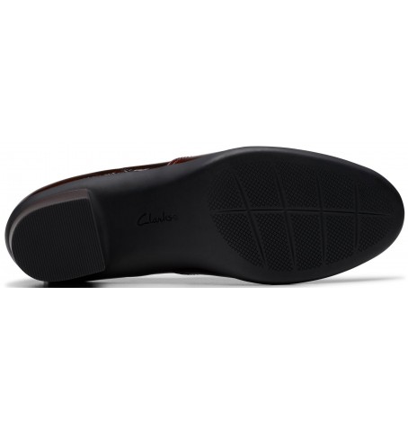 Clarks SHAYA TESS 26184599 - Burgundy - SHAYATESS$06C